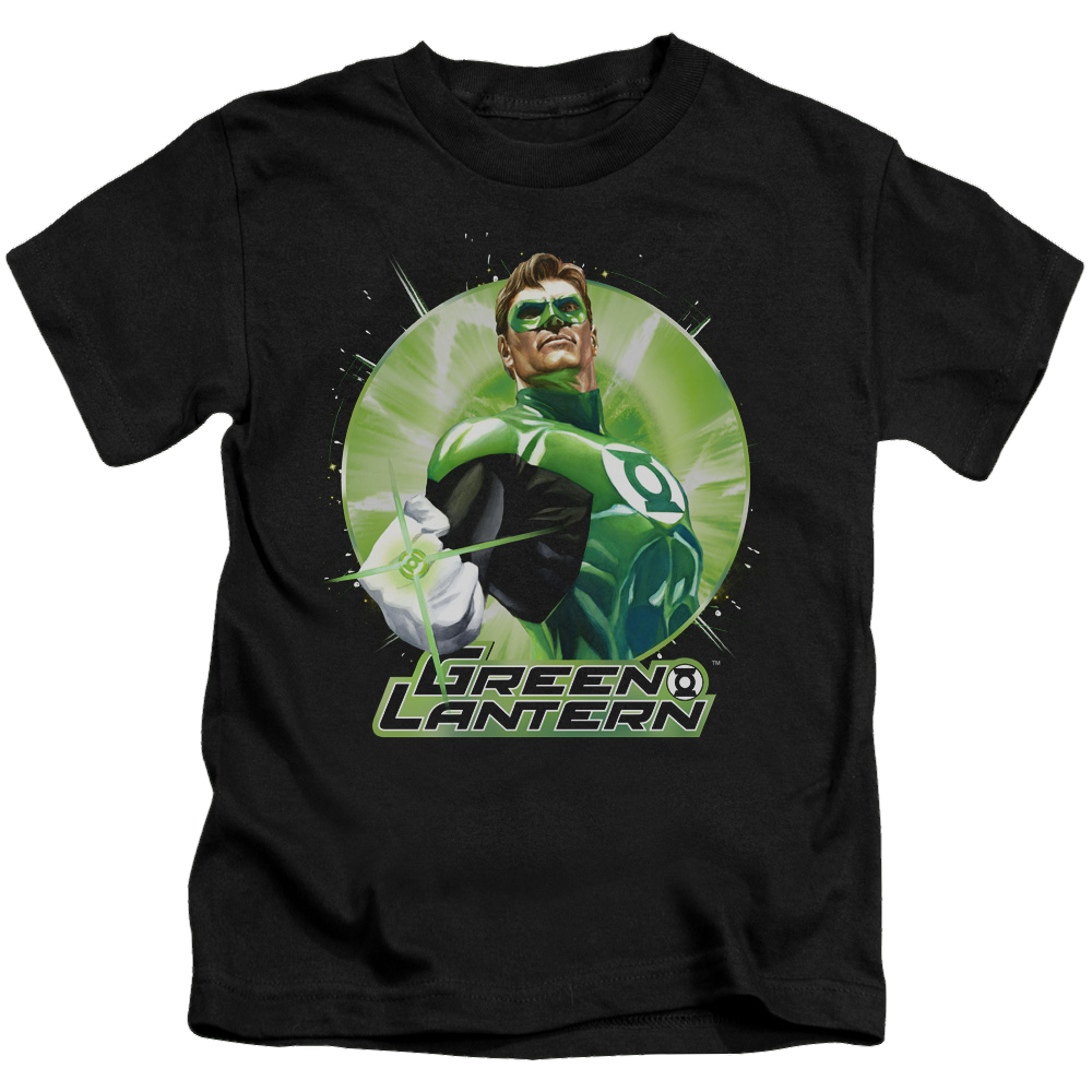 Green Lantern Green Static - Kid's T-Shirt Kid's T-Shirt (Ages 4-7) Green Lantern