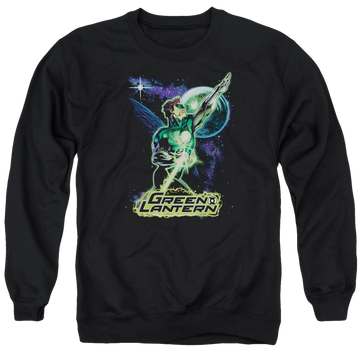 Green Lantern Hal Galaxy - Men's Crewneck Sweatshirt Men's Crewneck Sweatshirt Green Lantern