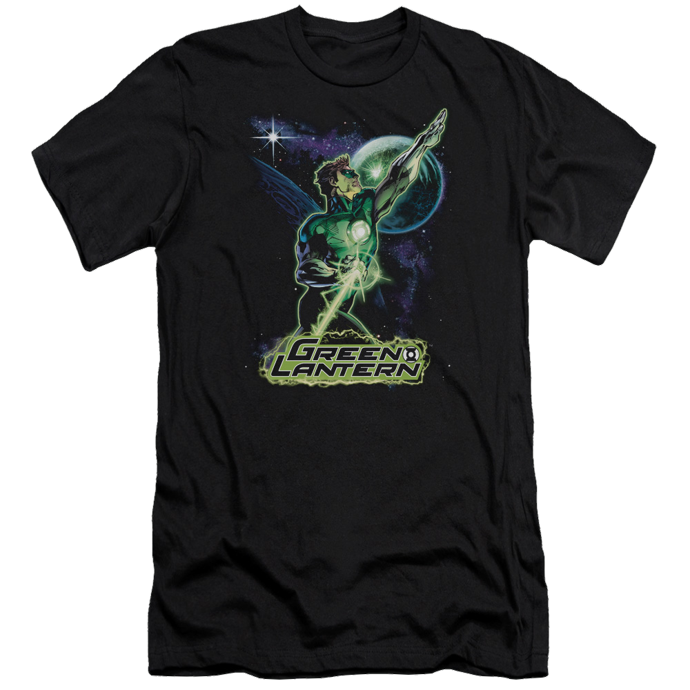 Green Lantern Hal Galaxy - Men's Premium Slim Fit T-Shirt Men's Premium Slim Fit T-Shirt Green Lantern