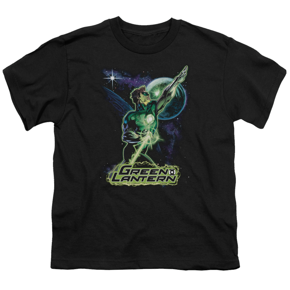 Green Lantern Hal Galaxy - Youth T-Shirt Youth T-Shirt (Ages 8-12) Green Lantern