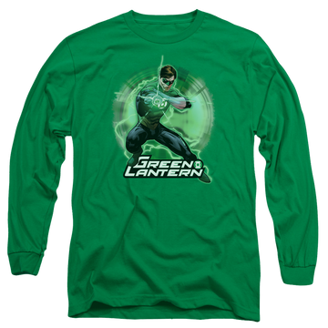 Green Lantern Spin - Men's Long Sleeve T-Shirt Men's Long Sleeve T-Shirt Green Lantern