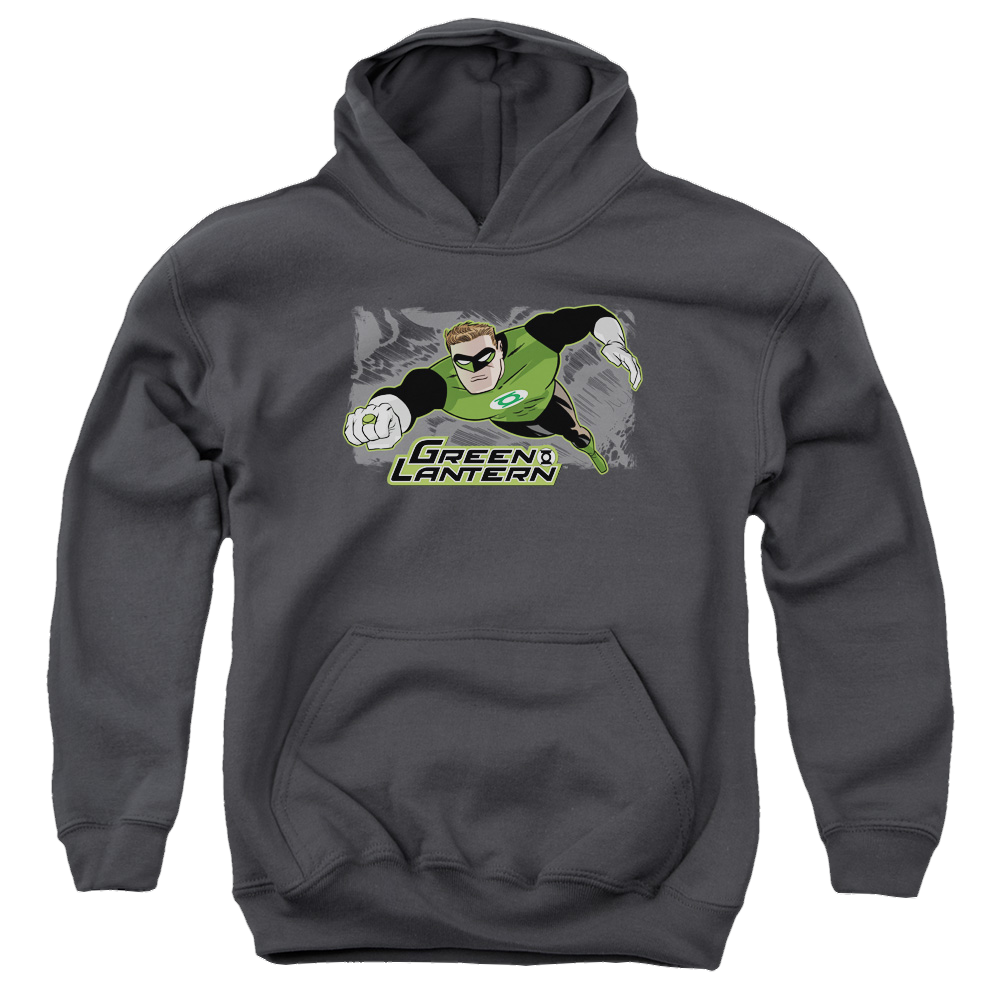 Green Lantern Space Cop - Youth Hoodie Youth Hoodie (Ages 8-12) Green Lantern