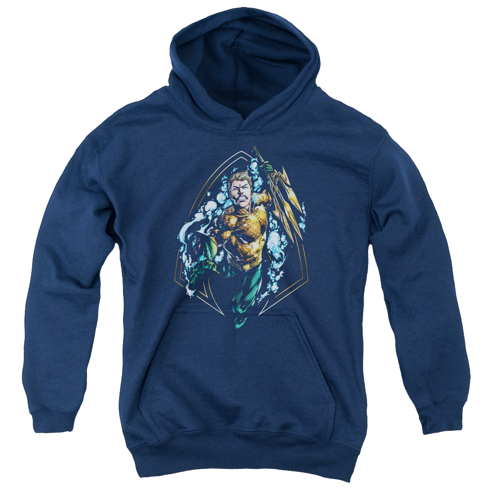 Aquaman Thrashing - Youth Hoodie Youth Hoodie (Ages 8-12) Aquaman