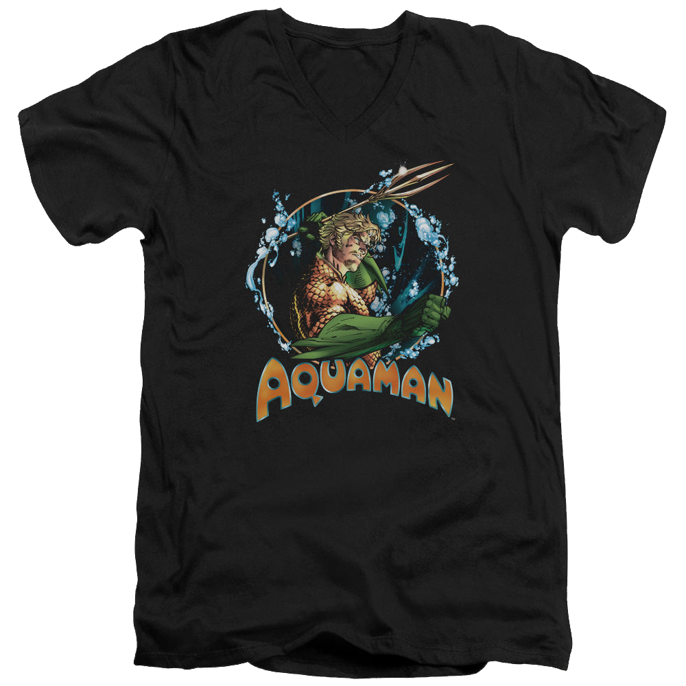 Aquaman Ruler Of The Seas - Men's V-Neck T-Shirt Men's V-Neck T-Shirt Aquaman