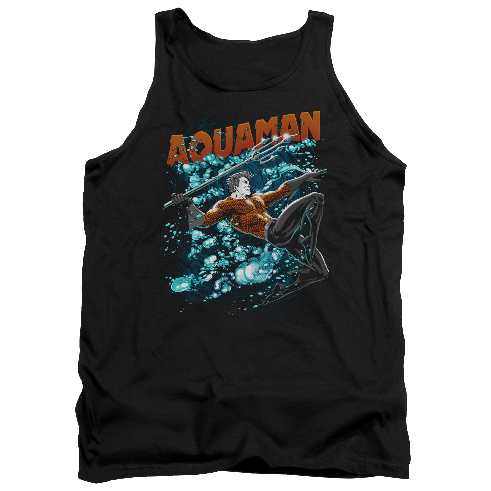 Aquaman Aqua Bubbles - Men's Tank Top Men's Tank Aquaman