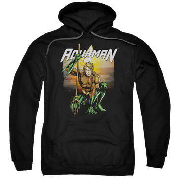 Aquaman Beach Sunset - Pullover Hoodie Pullover Hoodie Aquaman