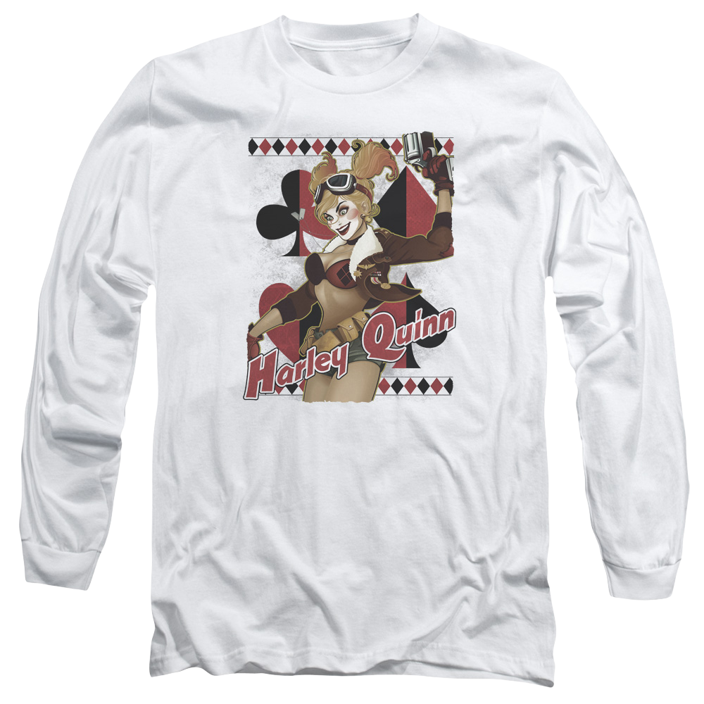 Justice League Harley Bombshetll Men's Long Sleeve T-Shirt Men's Long Sleeve T-Shirt Wonder Woman