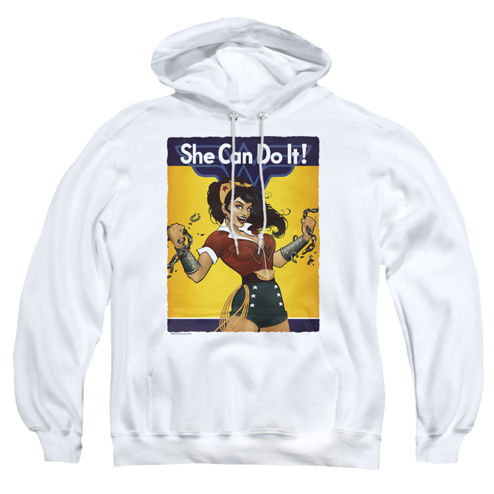 Justice League Wonder Bombshell Pullover Hoodie Pullover Hoodie Wonder Woman