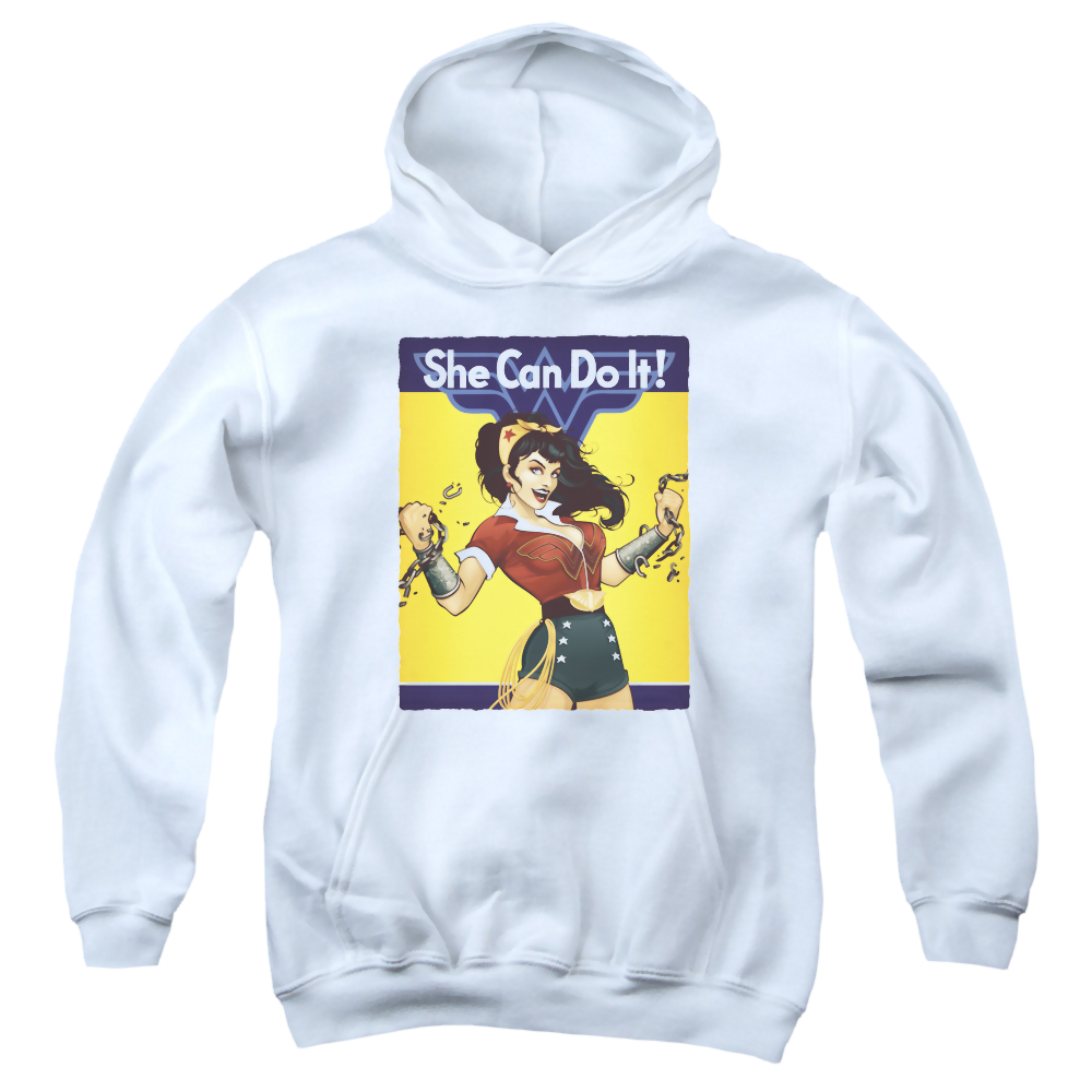 Wonder Woman Wonder Bombshell - Youth Hoodie Youth Hoodie (Ages 8-12) Wonder Woman