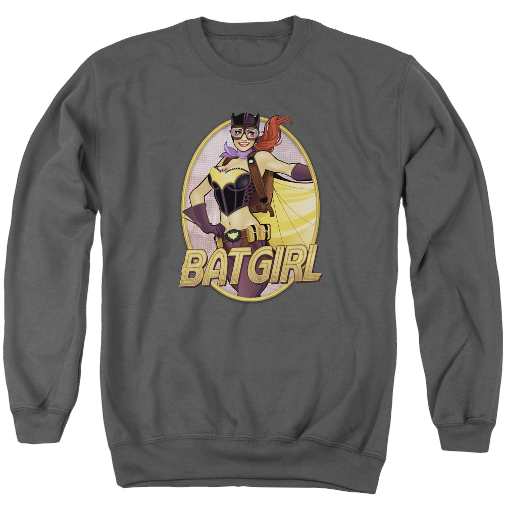 Batgirl Batgirl Bombshell - Men's Crewneck Sweatshirt Men's Crewneck Sweatshirt Batman