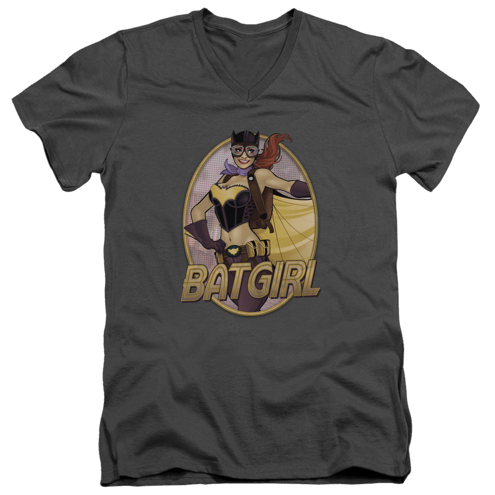 Batgirl Batgirl Bombshell - Men's V-Neck T-Shirt Men's V-Neck T-Shirt Batman