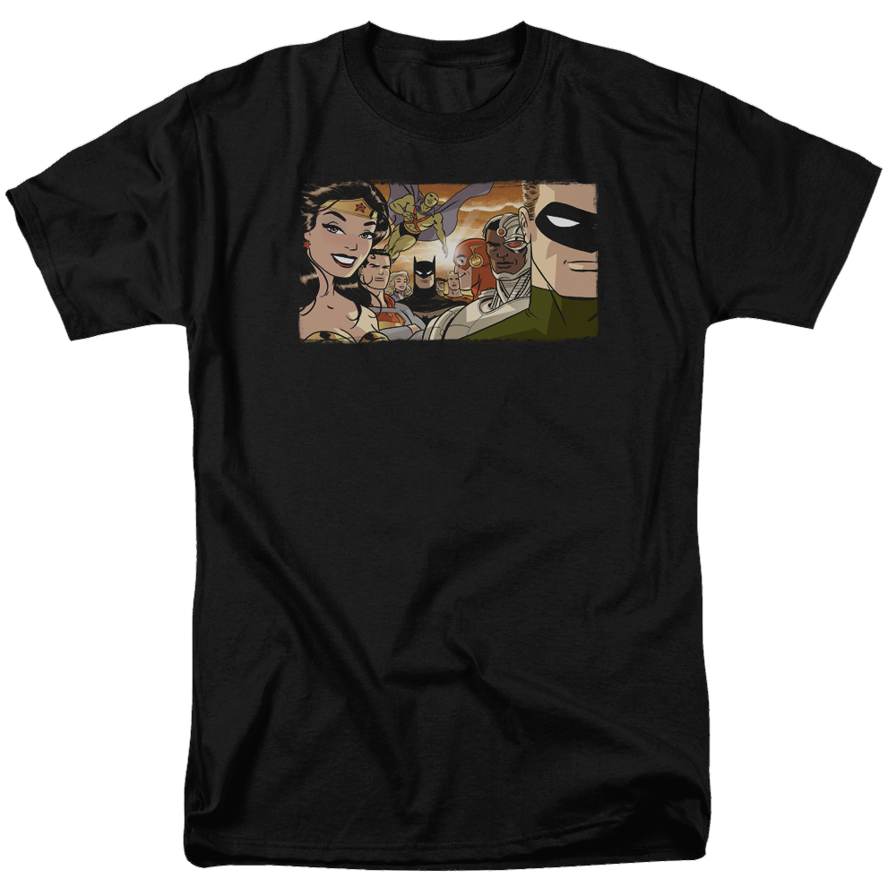Justice League Cinematic League Men's Regular Fit T-Shirt Men's Regular Fit T-Shirt Justice League