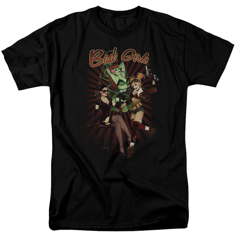 Justice League Bad Girls Men's Regular Fit T-Shirt Men's Regular Fit T-Shirt DC Comics