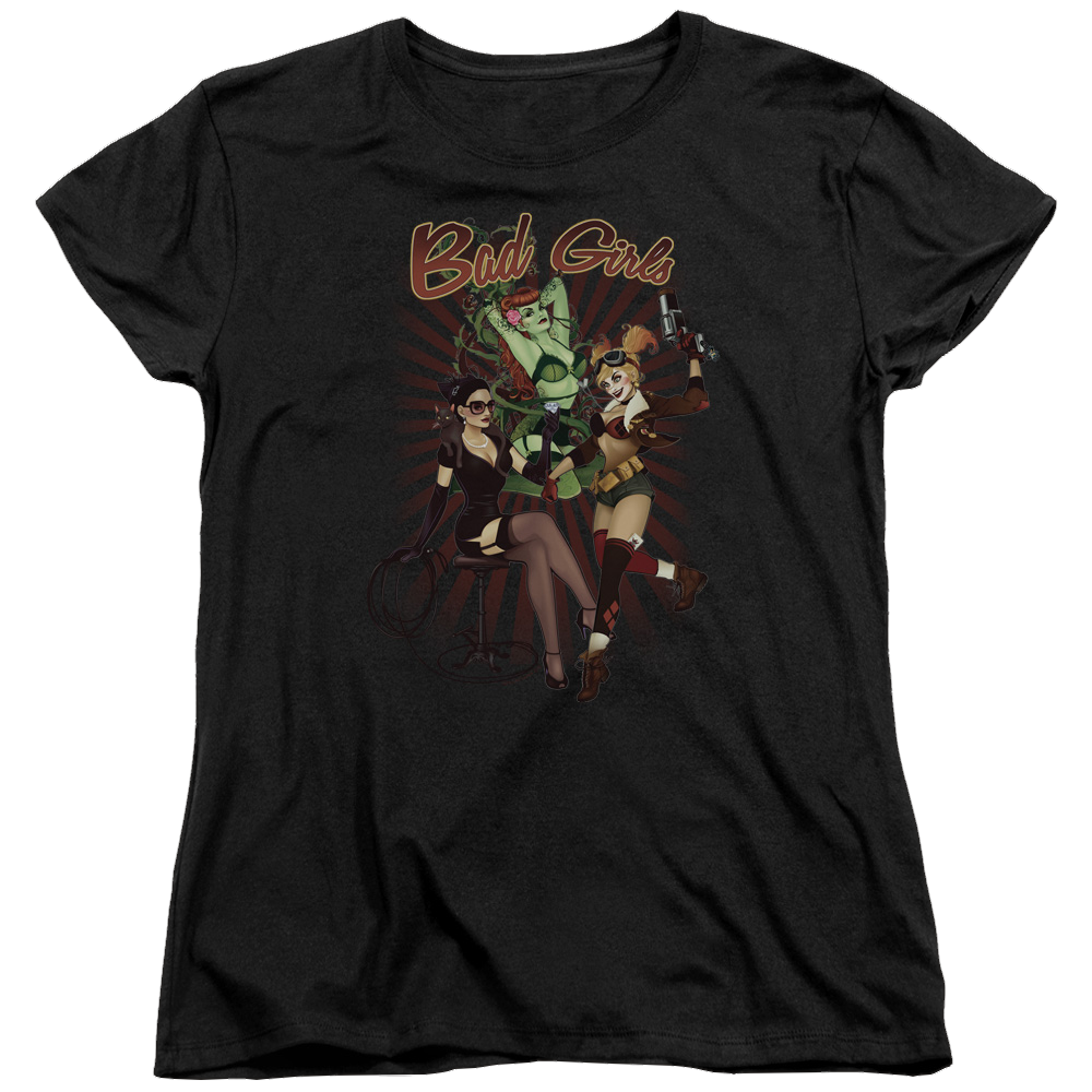 Justice League Bad Girls Women's T-Shirt Women's T-Shirt DC Comics