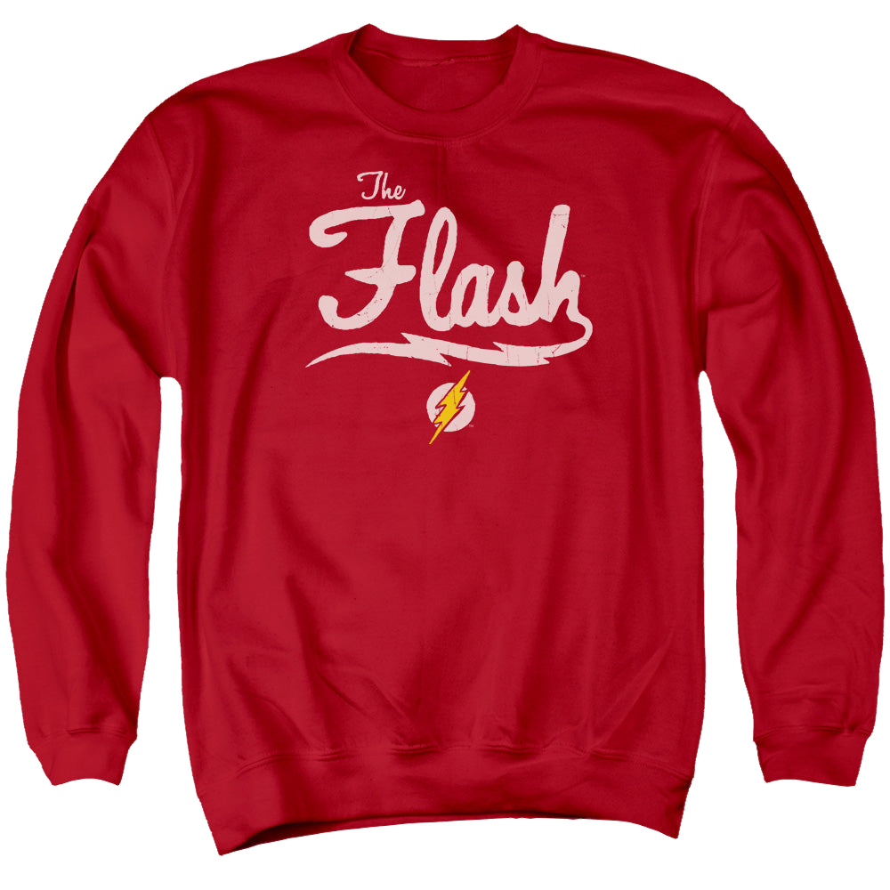 Flash, The Old School Flash - Men's Crewneck Sweatshirt Men's Crewneck Sweatshirt The Flash