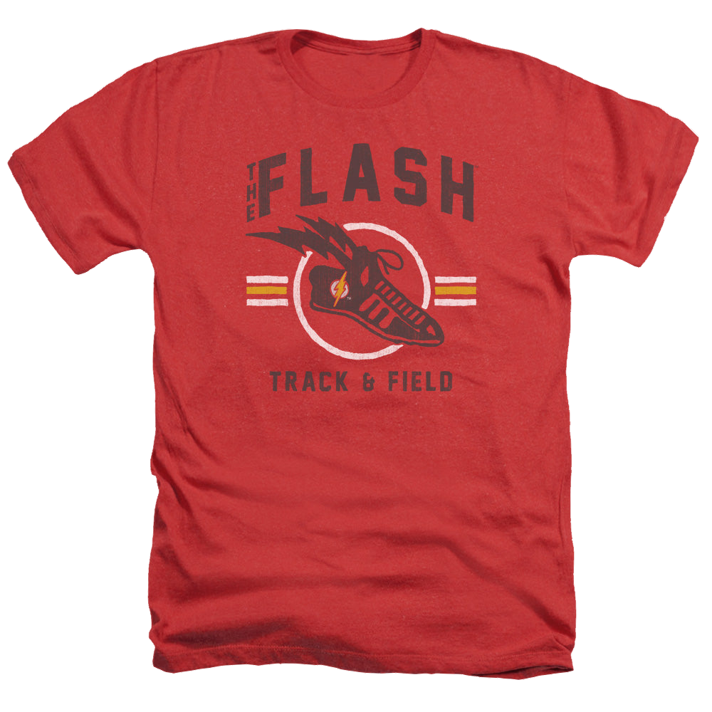 Flash, The Track And Field - Men's Heather T-Shirt Men's Heather T-Shirt The Flash