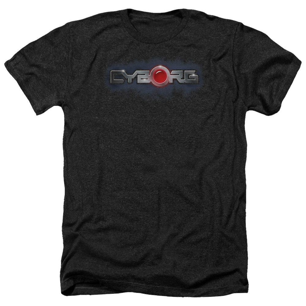 Justice League Cyborg Title Men's Heather T-Shirt Men's Heather T-Shirt DC Comics
