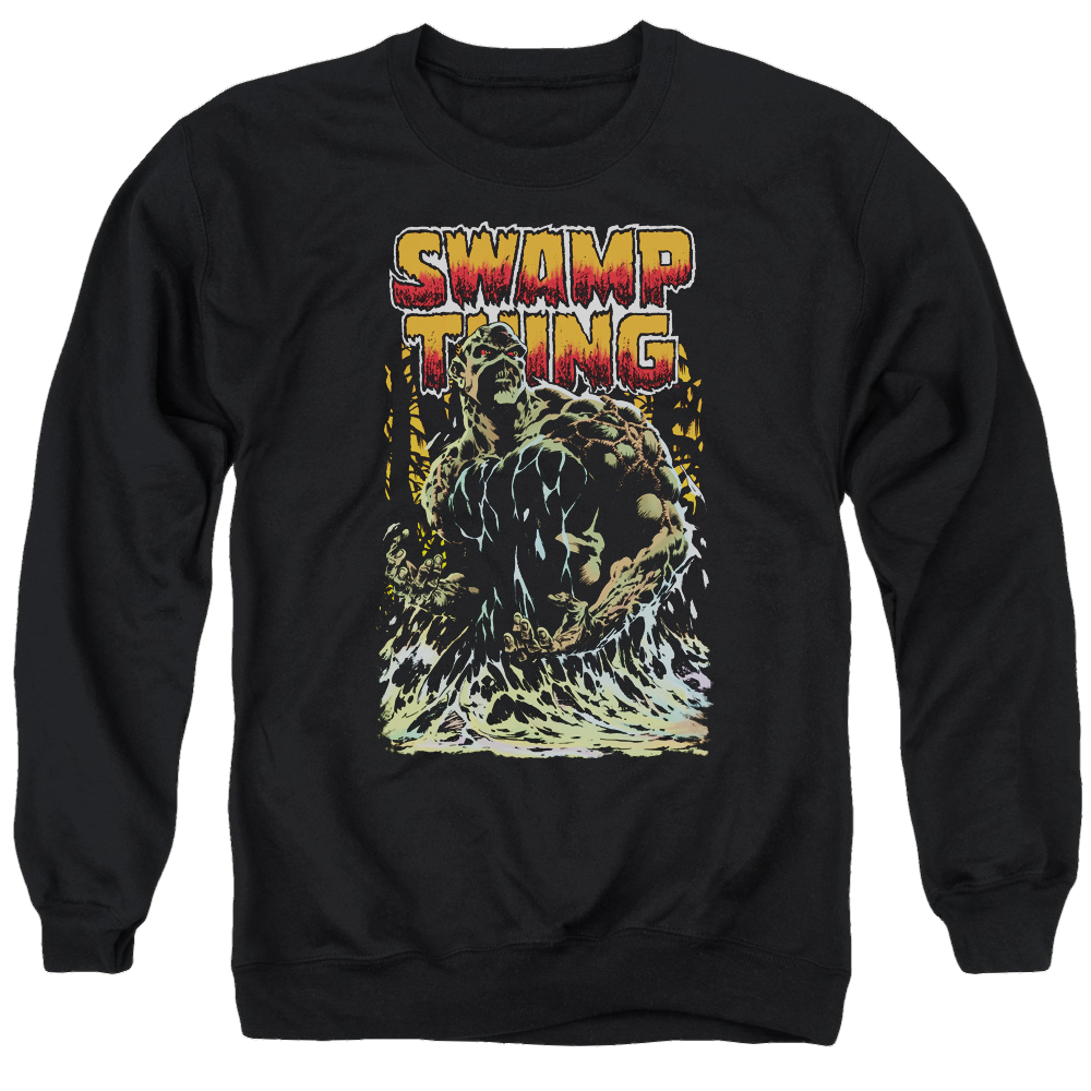 Justice League Swamp Thing Men's Crewneck Sweatshirt Men's Crewneck Sweatshirt DC Comics
