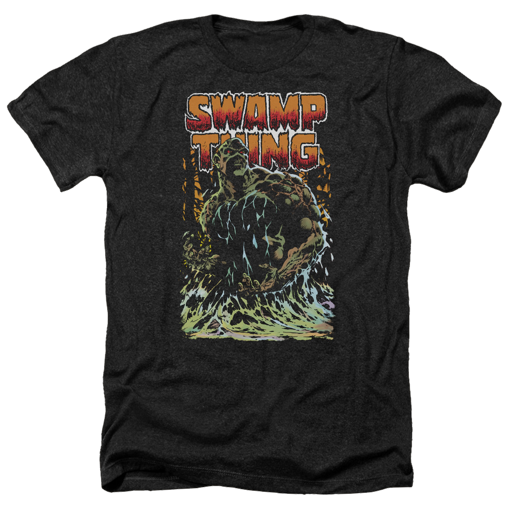 Justice League Swamp Thing Men's Heather T-Shirt Men's Heather T-Shirt DC Comics