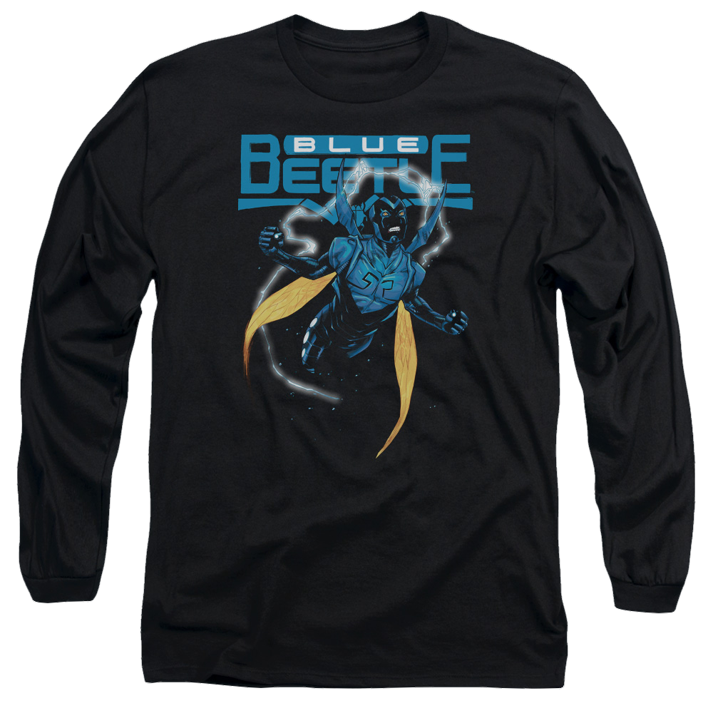Justice League Blue Beetle Men's Long Sleeve T-Shirt Men's Long Sleeve T-Shirt DC Comics