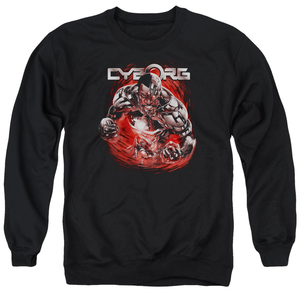 Justice League Engaged Men's Crewneck Sweatshirt Men's Crewneck Sweatshirt DC Comics