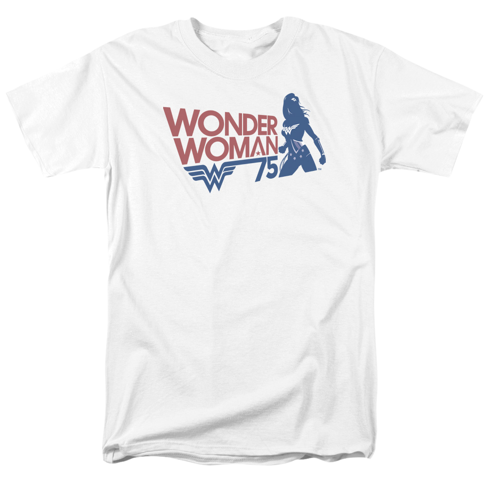 Wonder Woman Ww75 Silhouette - Men's Regular Fit T-Shirt Men's Regular Fit T-Shirt Wonder Woman