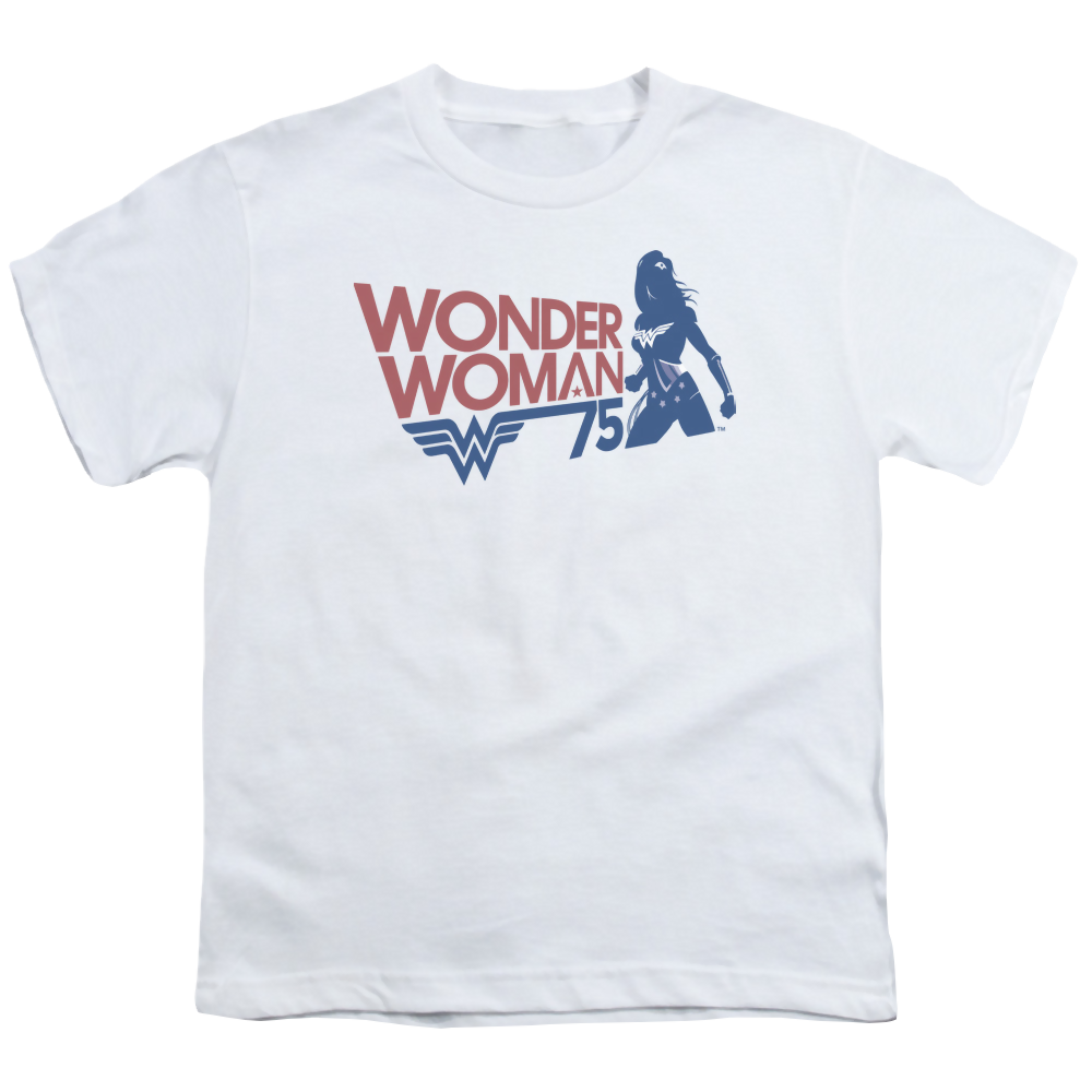 Wonder Woman Ww75 Silhouette - Youth T-Shirt Youth T-Shirt (Ages 8-12) Wonder Woman