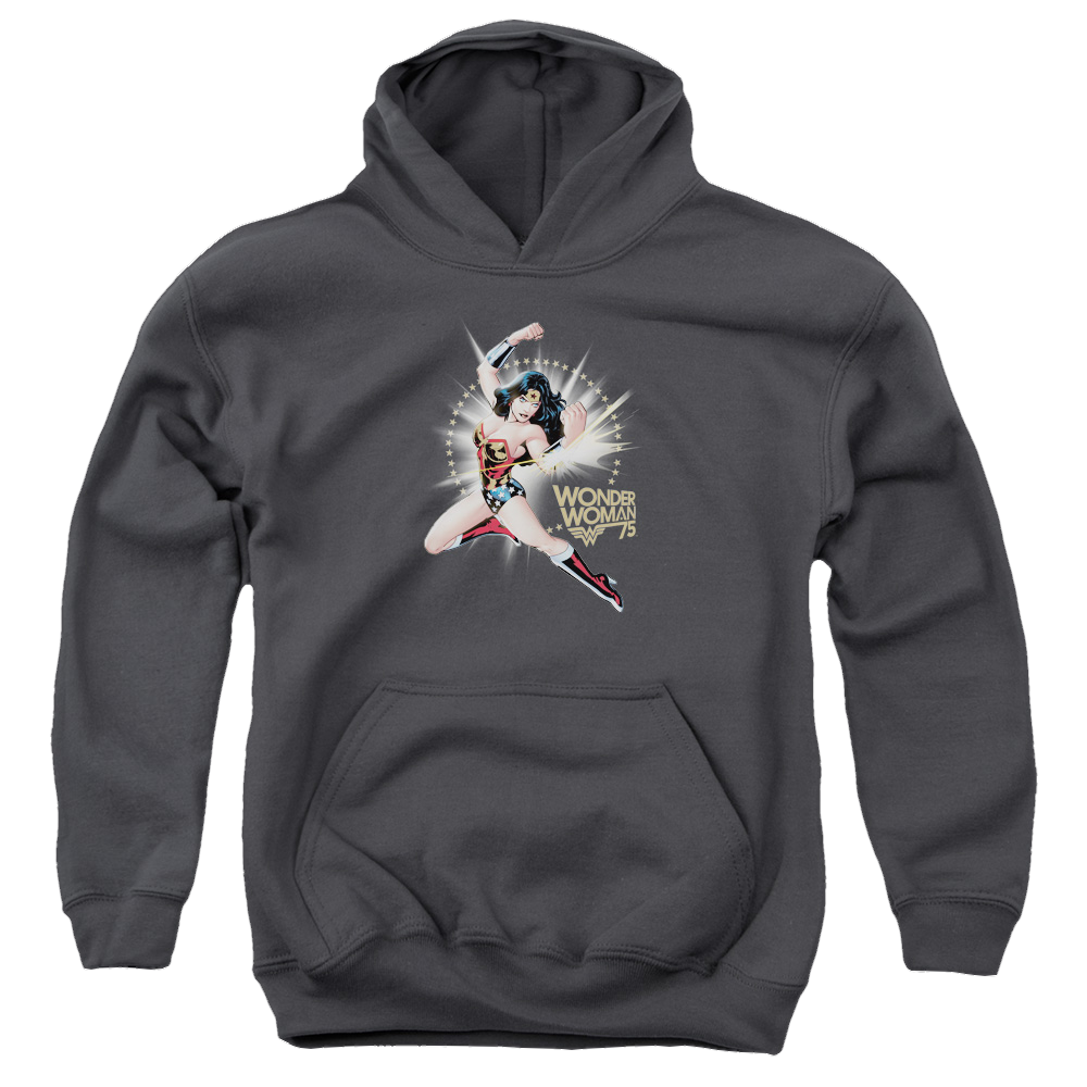 Wonder Woman Ww75 The Bracelets Of Submission - Youth Hoodie Youth Hoodie (Ages 8-12) Wonder Woman