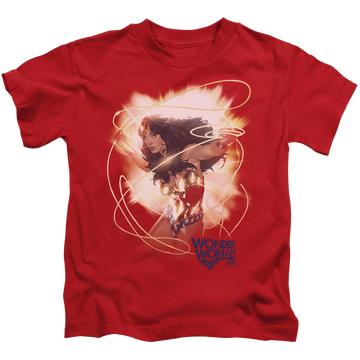 Wonder Woman 75Th Burst - Kid's T-Shirt Kid's T-Shirt (Ages 4-7) Wonder Woman