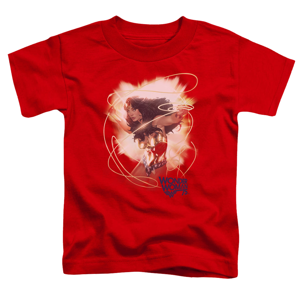 Wonder Woman 75Th Burst - Toddler T-Shirt Toddler T-Shirt Wonder Woman