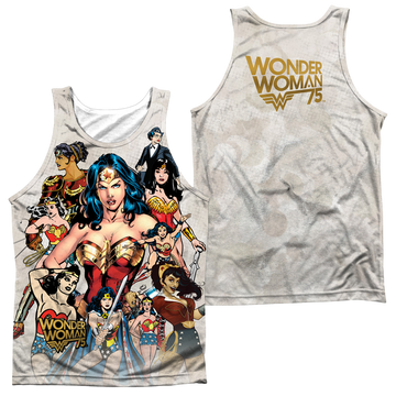Wonder Woman 75Th Collage men's all-over print tank