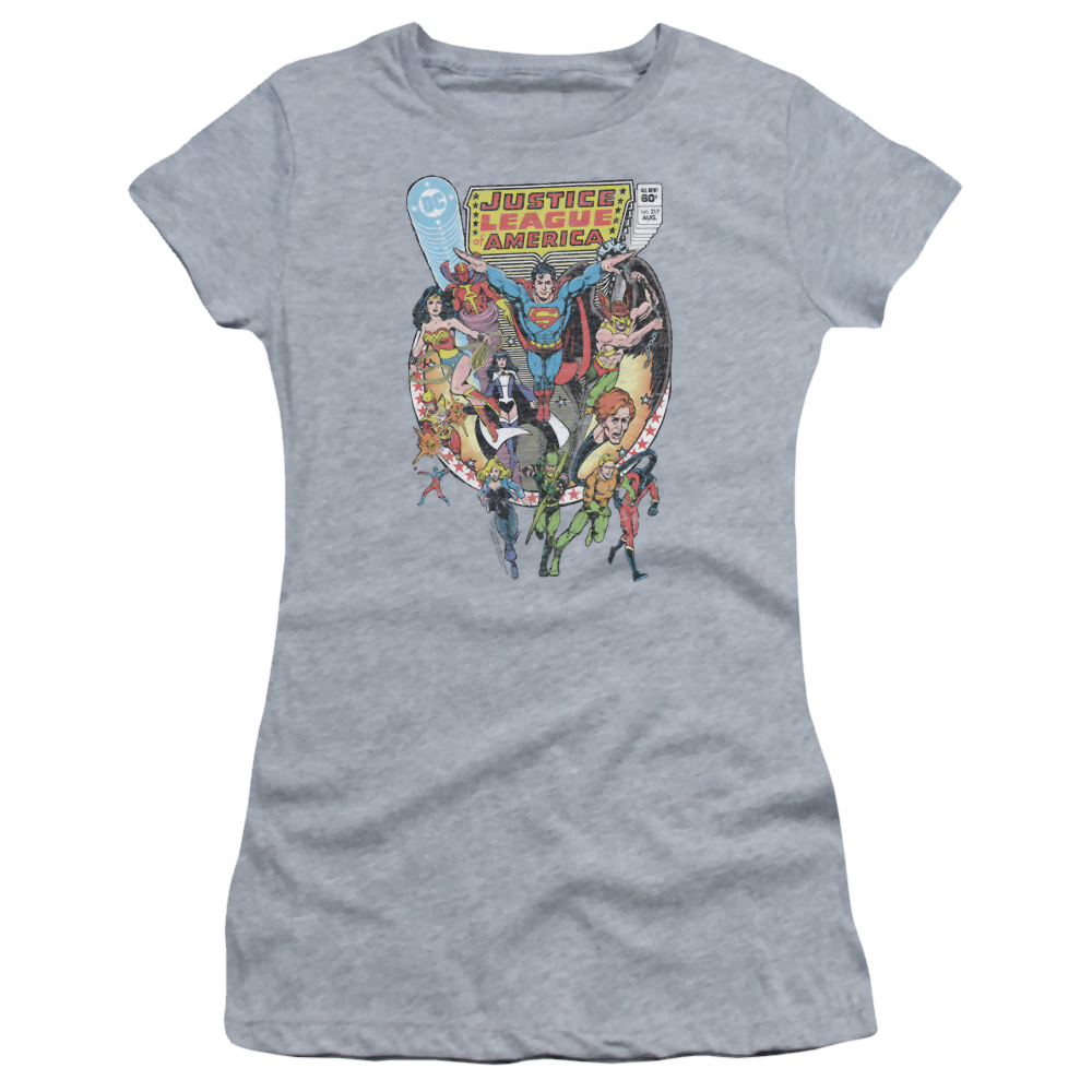 Justice League Team Up Juniors T-Shirt Juniors T-Shirt Justice League