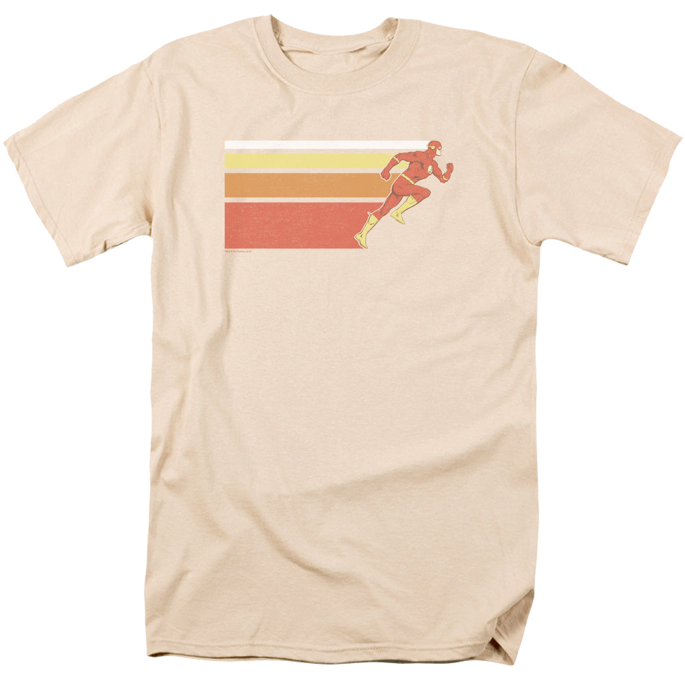 Flash, The Flash Retro Bars - Men's Regular Fit T-Shirt Men's Regular Fit T-Shirt The Flash