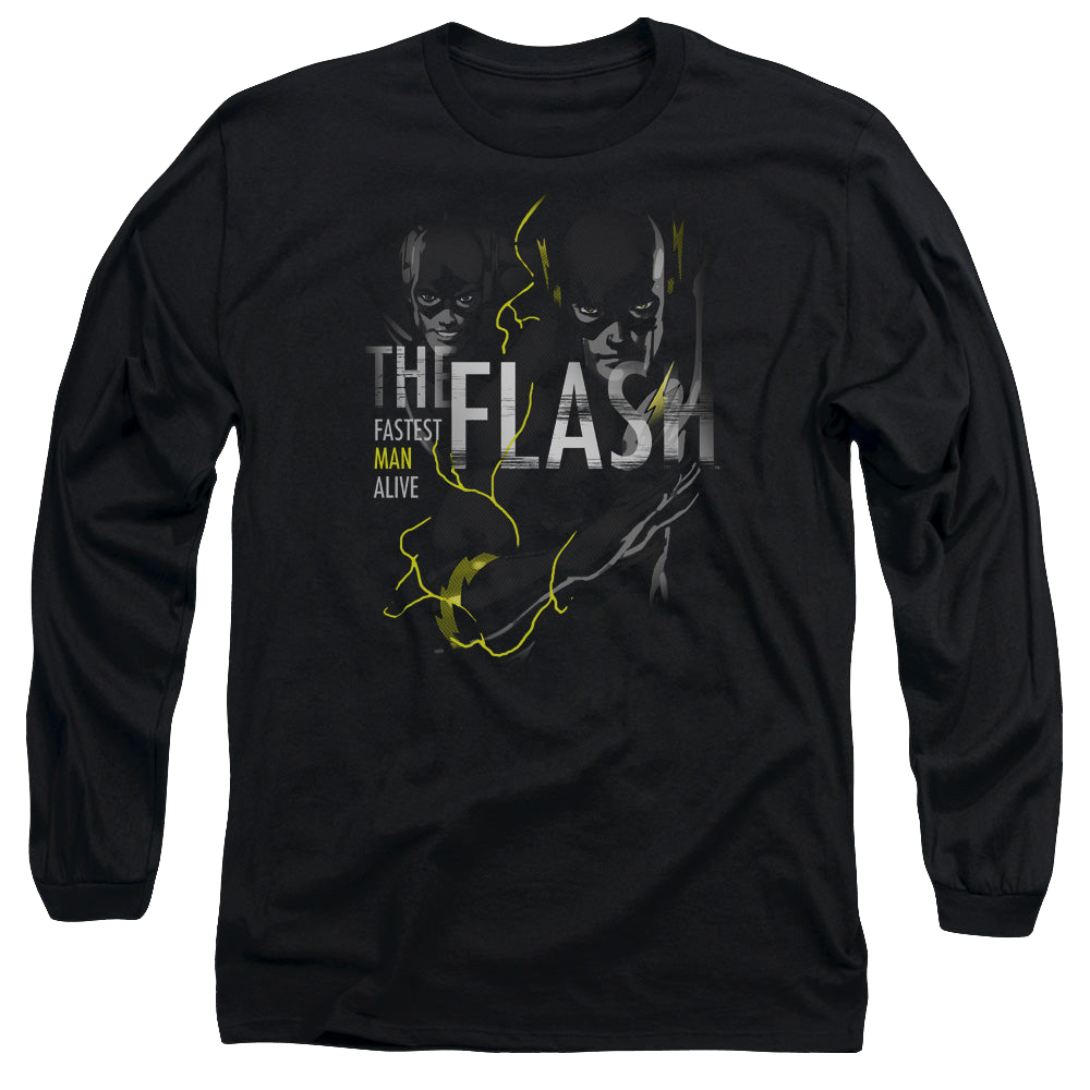 Flash, The Bold Flash - Men's Long Sleeve T-Shirt Men's Long Sleeve T-Shirt The Flash