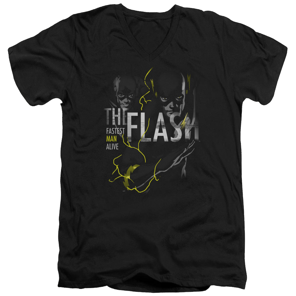 Flash, The Bold Flash - Men's V-Neck T-Shirt Men's V-Neck T-Shirt The Flash