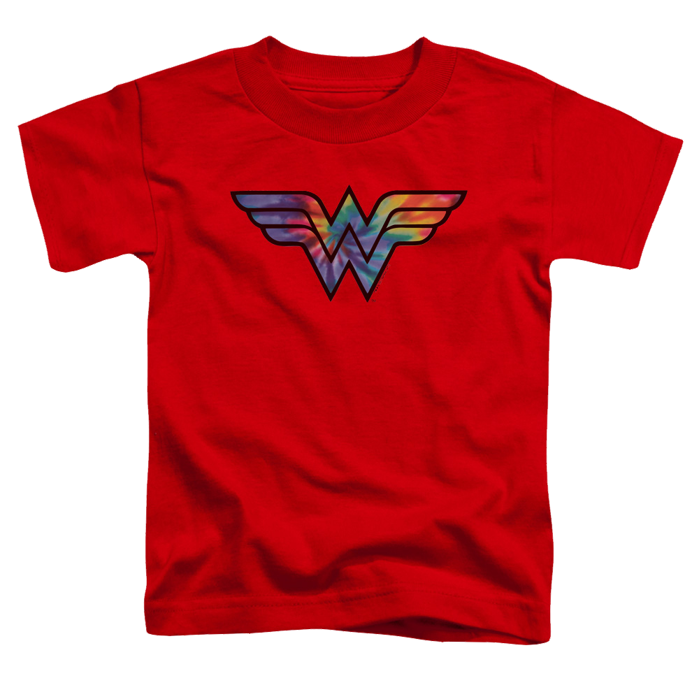 Wonder Woman Wonder Woman Tie Dye Logo - Kid's T-Shirt Kid's T-Shirt (Ages 4-7) Wonder Woman