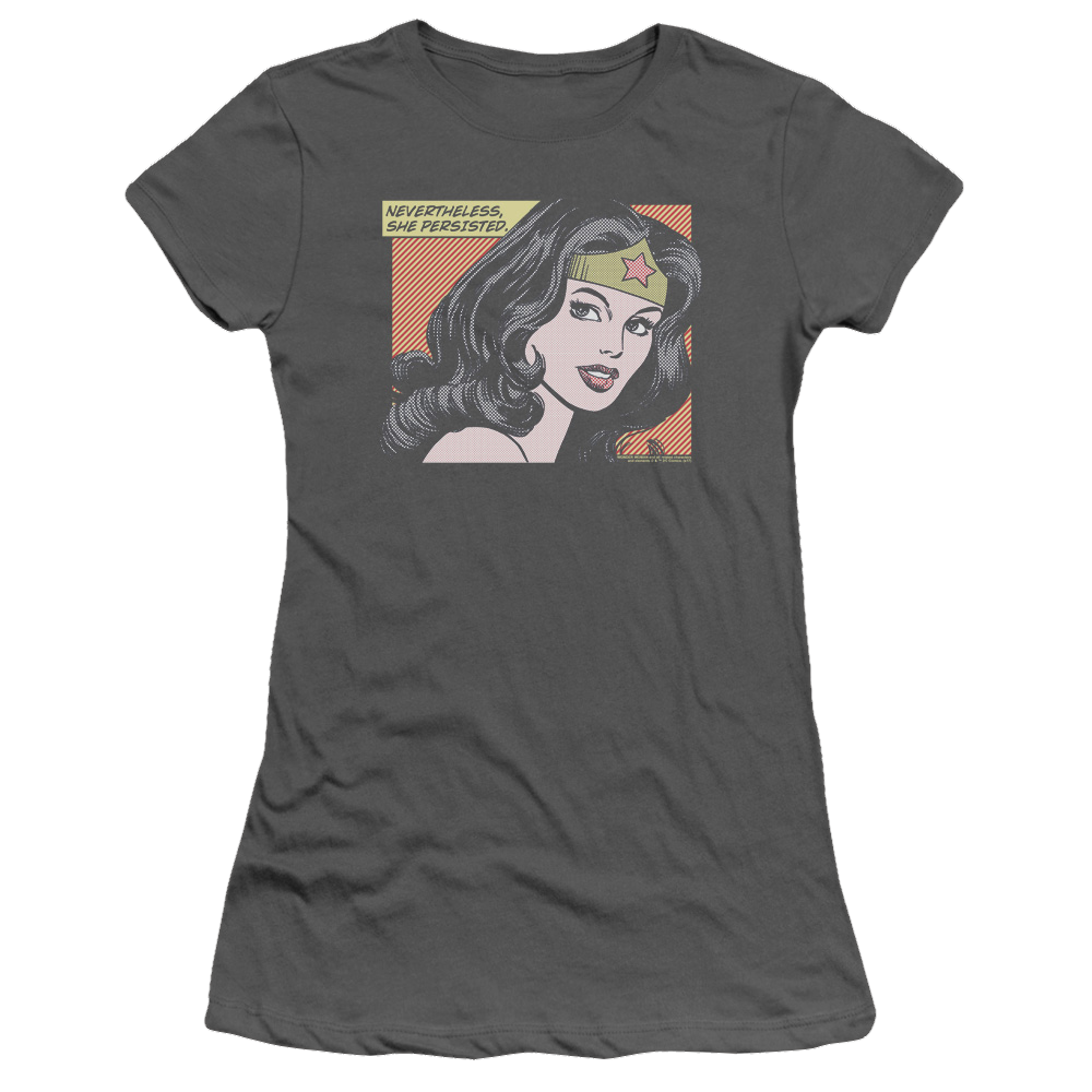 Wonder Woman She Persisted - Juniors T-Shirt Juniors T-Shirt Wonder Woman