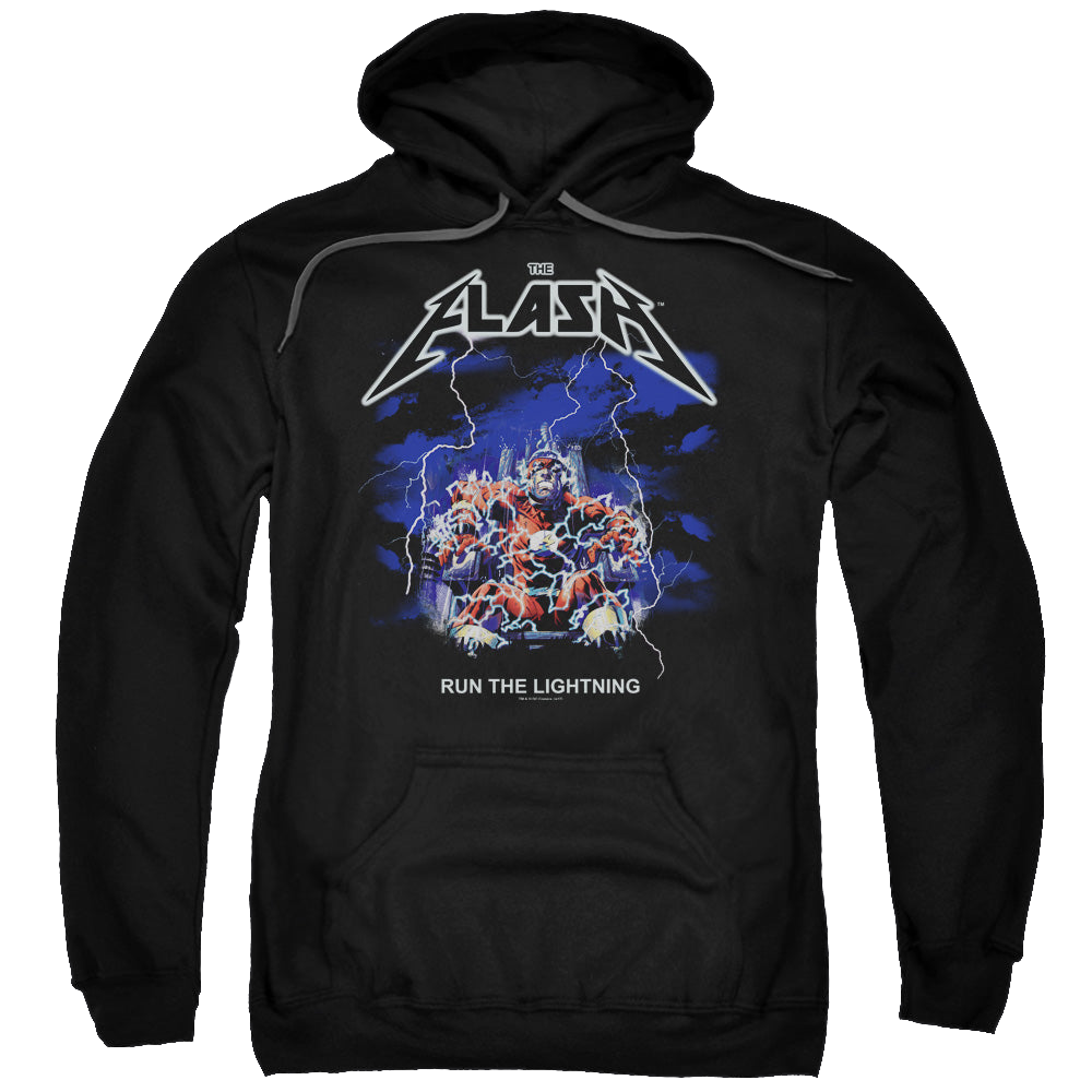 Flash, The Run The Lightning - Pullover Hoodie Pullover Hoodie The Flash