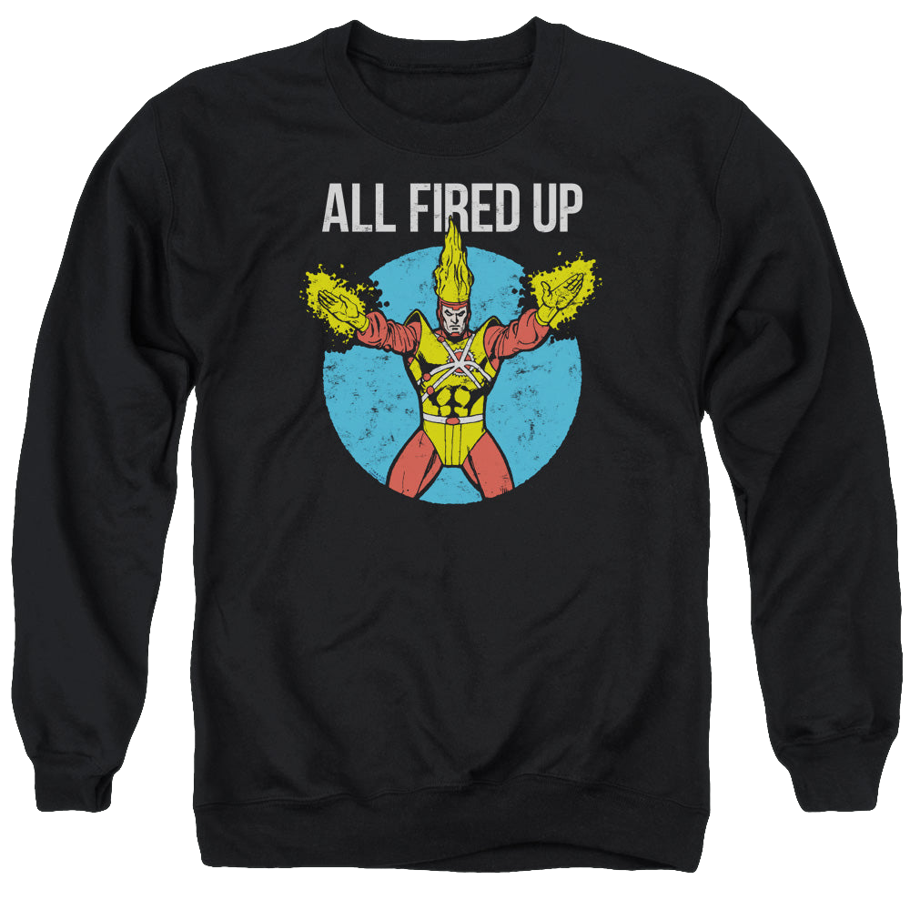 Firestorm Firestorms Party - Men's Crewneck Sweatshirt Men's Crewneck Sweatshirt Firestorm