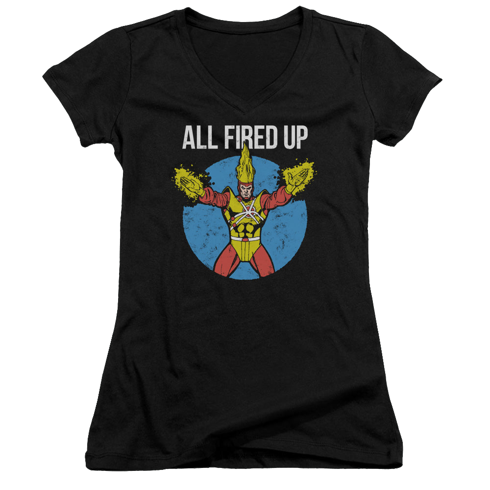 Firestorm Firestorms Party - Juniors V-Neck T-Shirt Juniors V-Neck T-Shirt Firestorm
