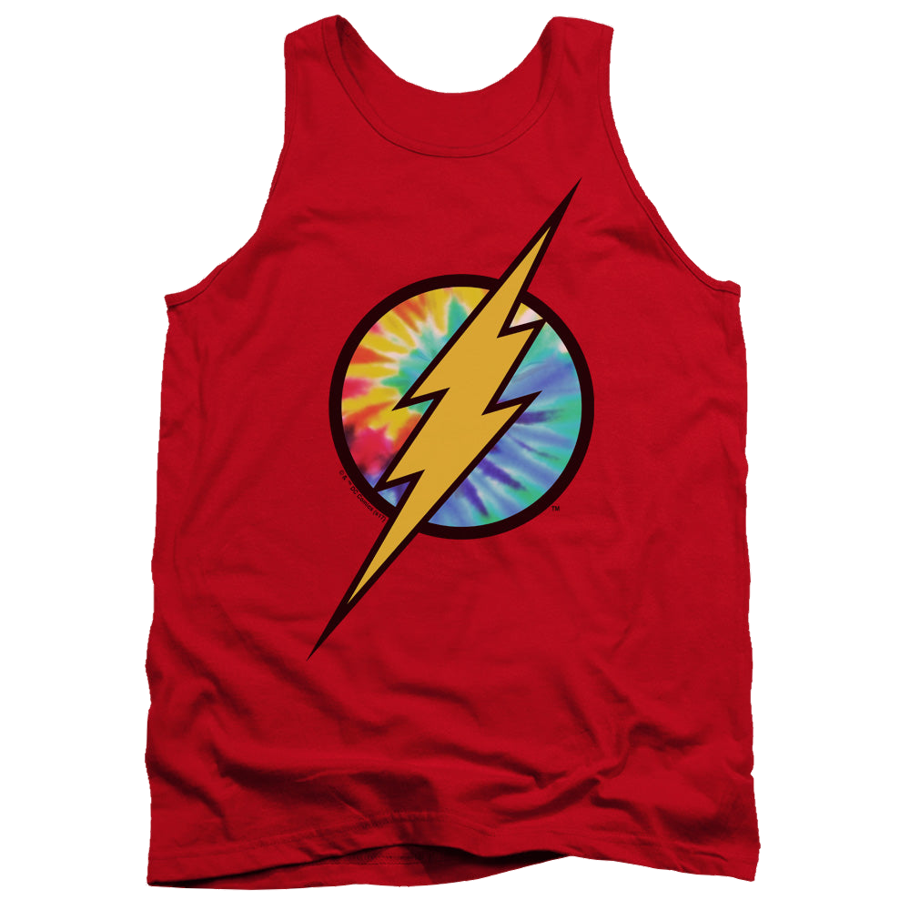 Flash, The Tie Dye Flash Logo - Men's Tank Top Men's Tank The Flash