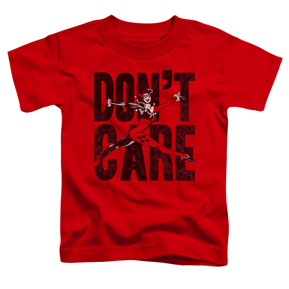Harley Quinn Don’T Care - Toddler T-Shirt Toddler T-Shirt Harley Quinn