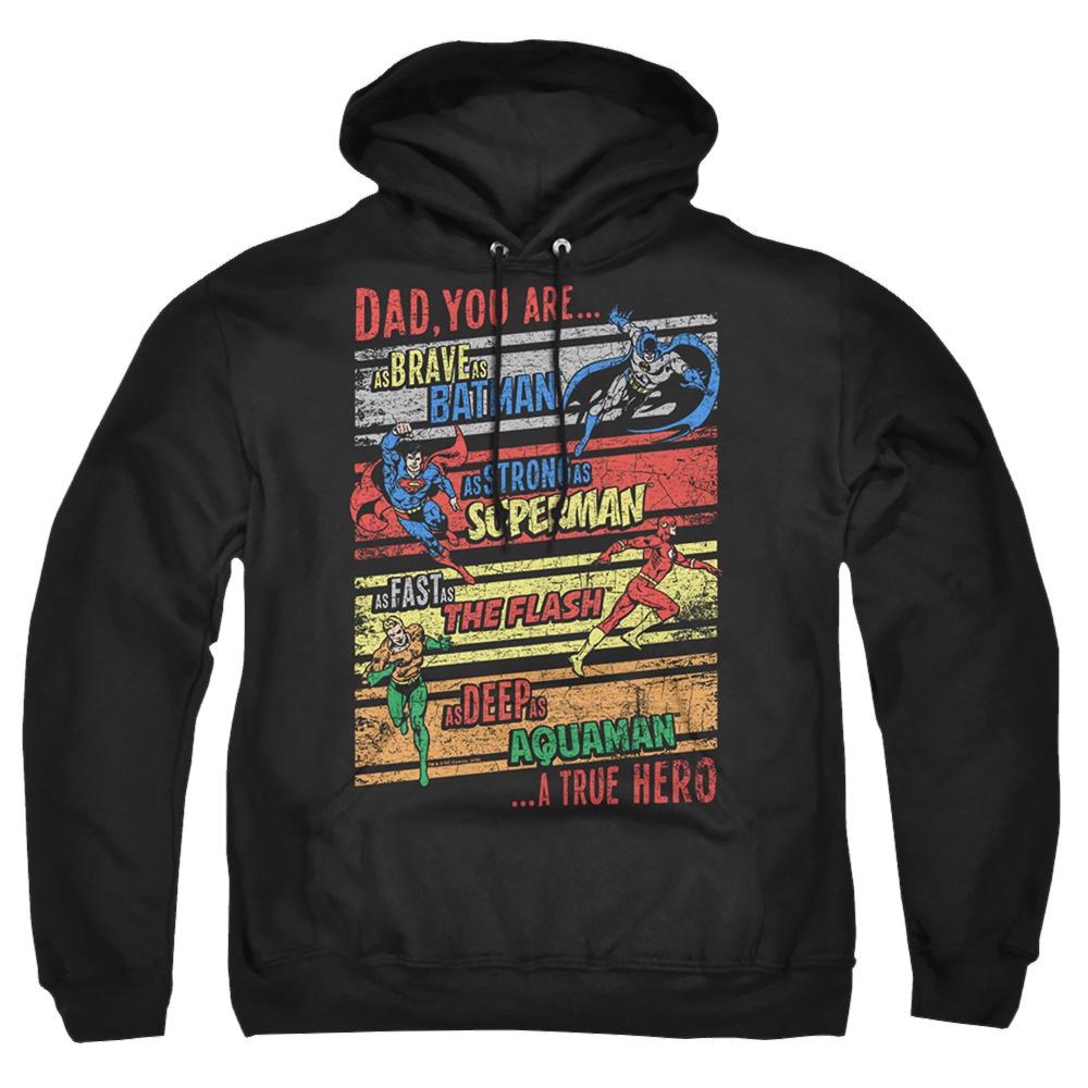 Justice League A True Hero Pullover Hoodie Pullover Hoodie Wonder Woman