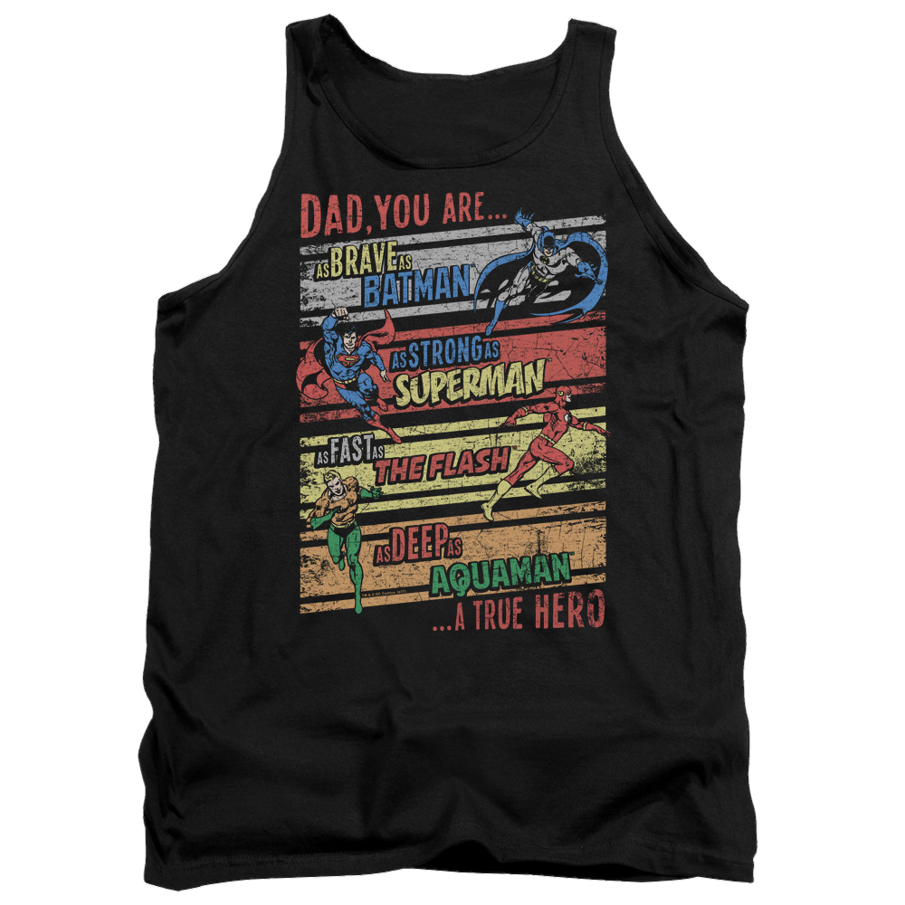 Justice League A True Hero Men's Tank Men's Tank Wonder Woman