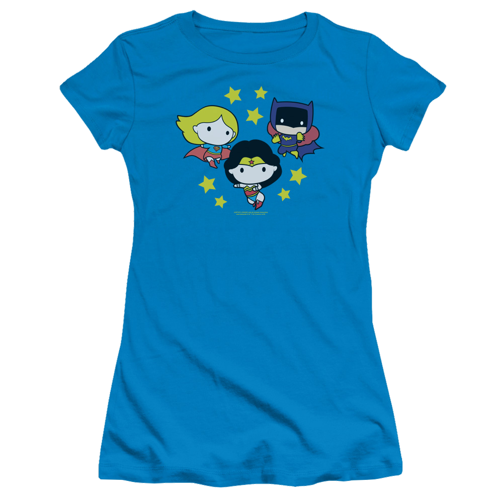 Justice League Girl Power Juniors T-Shirt Juniors T-Shirt Justice League
