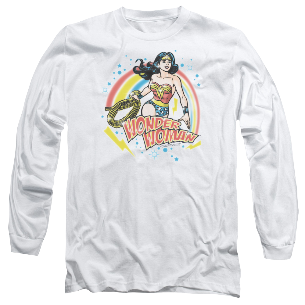 Wonder Woman Wonder Airbrush - Men's Long Sleeve T-Shirt Men's Long Sleeve T-Shirt Wonder Woman