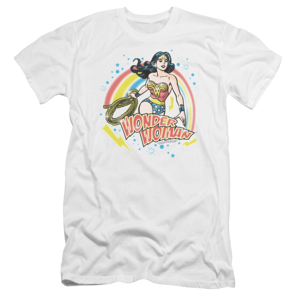Wonder Woman Wonder Airbrush - Men's Premium Slim Fit T-Shirt Men's Premium Slim Fit T-Shirt Wonder Woman