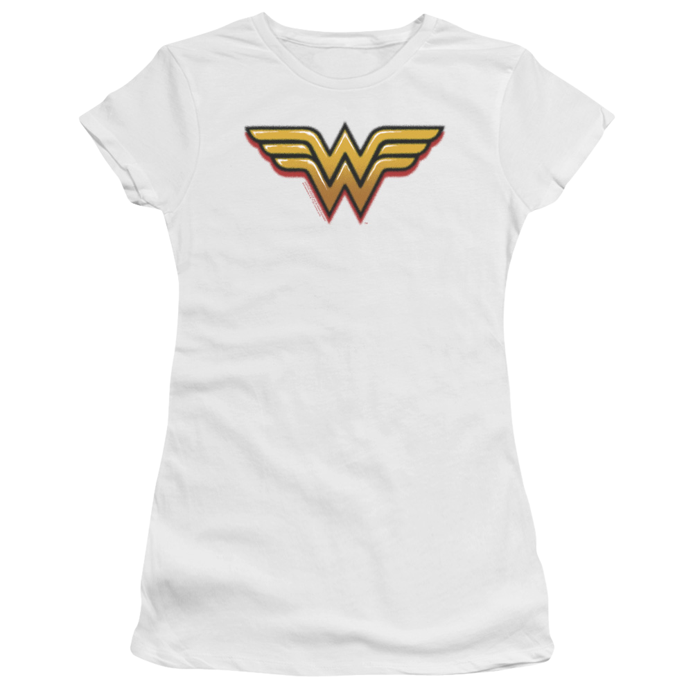 Wonder Woman Airbrush Ww - Juniors T-Shirt Juniors T-Shirt Wonder Woman