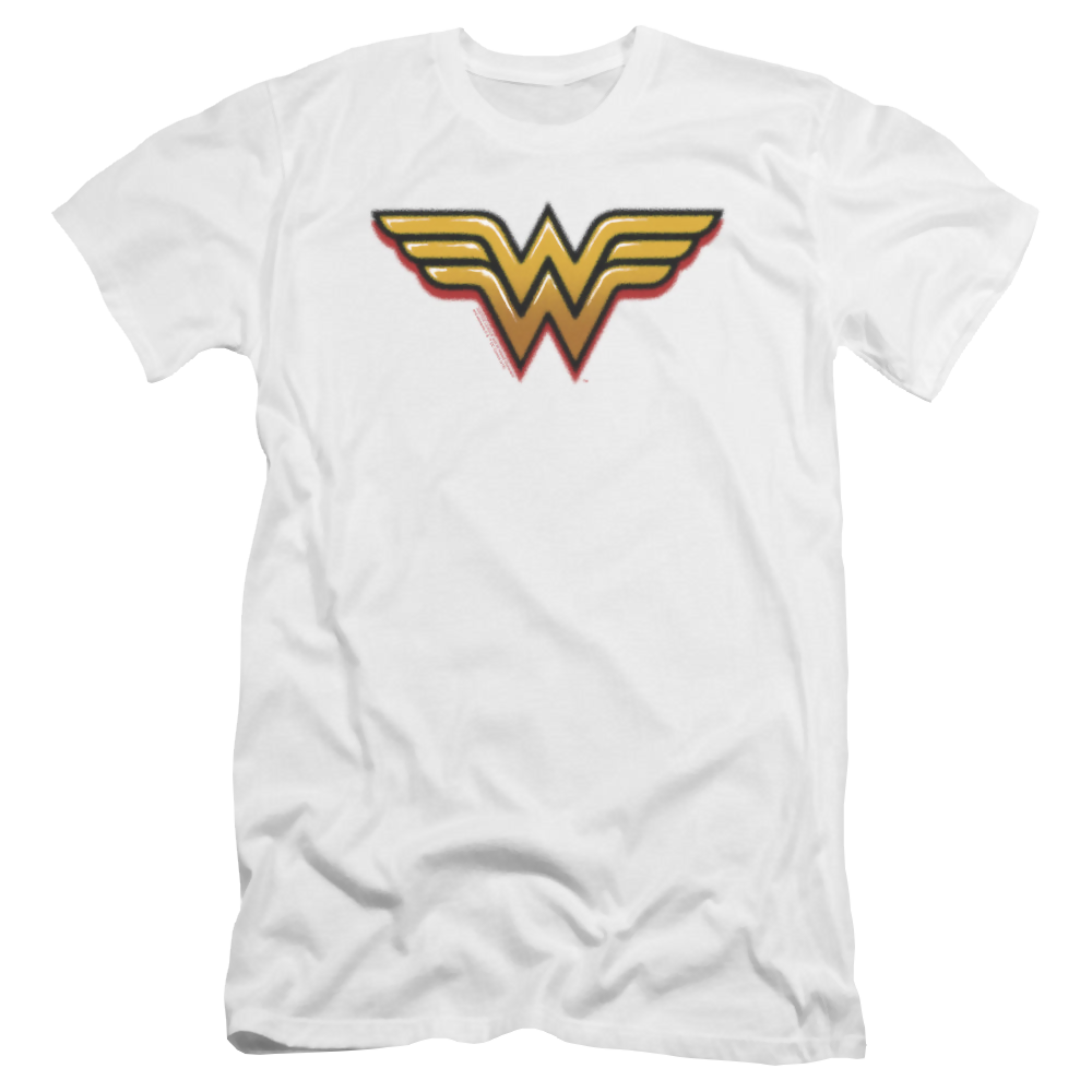 Wonder Woman Airbrush Ww - Men's Premium Slim Fit T-Shirt Men's Premium Slim Fit T-Shirt Wonder Woman