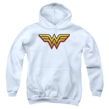Wonder Woman Airbrush Ww - Youth Hoodie Youth Hoodie (Ages 8-12) Wonder Woman